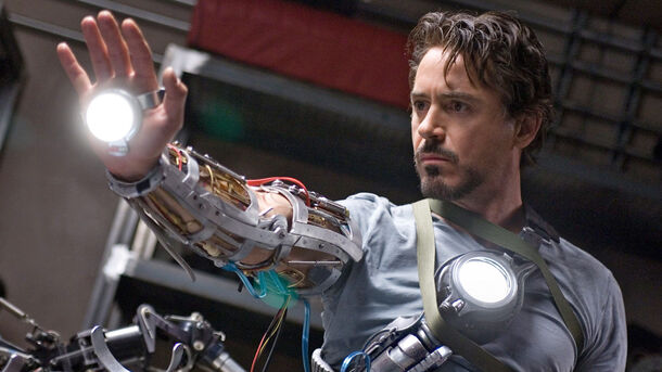 First Iron Man Suit Literally Blinded Robert Downey Jr. Mid-Stunt First Iron Man Suit Literally Blinded Robert Downey Jr. Mid-Stunt
