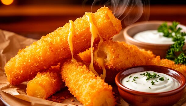 Gone in Seconds! These Crispy Potato Cheese Sticks Are So Addictive You'll Forget All About Meat