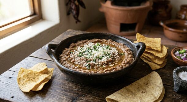 Homemade Frijoles Refritos: This Authentic Refried Beans Recipe is the Perfect Add-on to Any Mexican Dinner