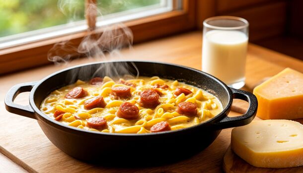 The One-Pan Comfort: Why These Cheesy Sausage Pasta Eggs Exceed All Expectations