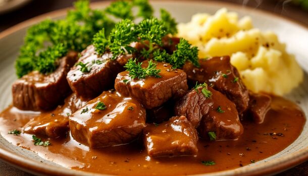 The Secret to Silky Perfection: How to Master the Rich and Creamy Sauce of Authentic Beef Stroganoff
