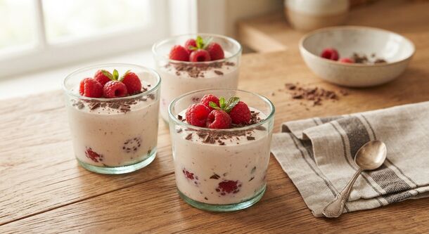 You Only Need 5 Ingredients for This Quick No-Bake Berry and Cream Cup