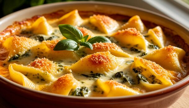 Light & Savory: How to Make Perfect Spinach and Ricotta Stuffed Shells