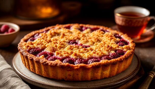 Frozen Berries in Your Freezer? Turn Them Into This Fluffy, Gold-Crusted Miracle Pie