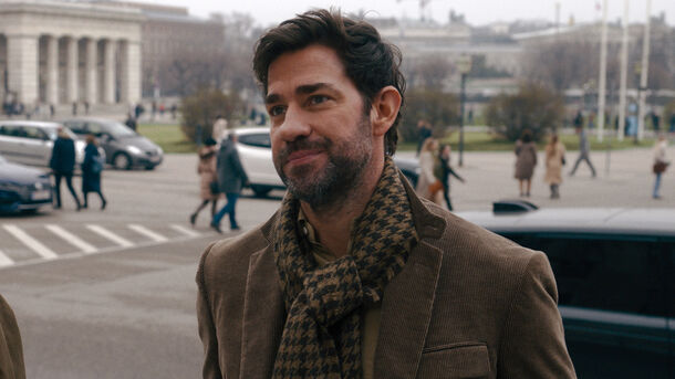 John Krasinski Got ‘Pulled Right Back to College’ While Filming This ‘Fountain of Youth’ Scene John Krasinski Got ‘Pulled Right Back to College’ While Filming This ‘Fountain of Youth’ Scene