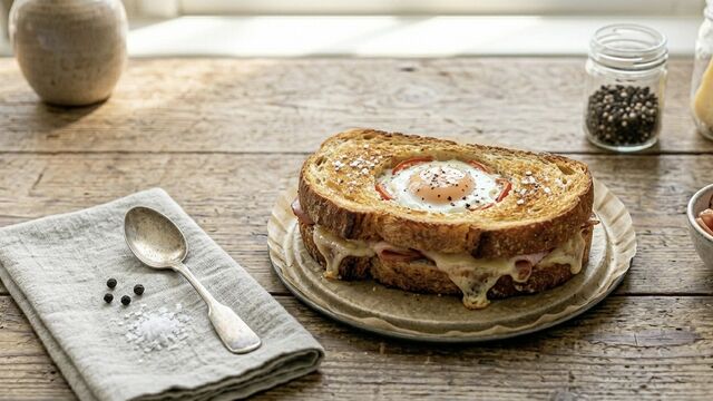 This Hole-In-The-Wall Egg Toast Is the Ultimate Lazy Breakfast Hack