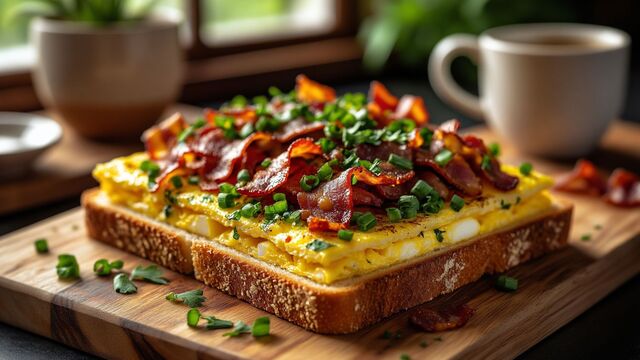 Move Over, French Toast: This 10-Minute Egg and Bacon Toast Hack Is Your New Breakfast Obsession