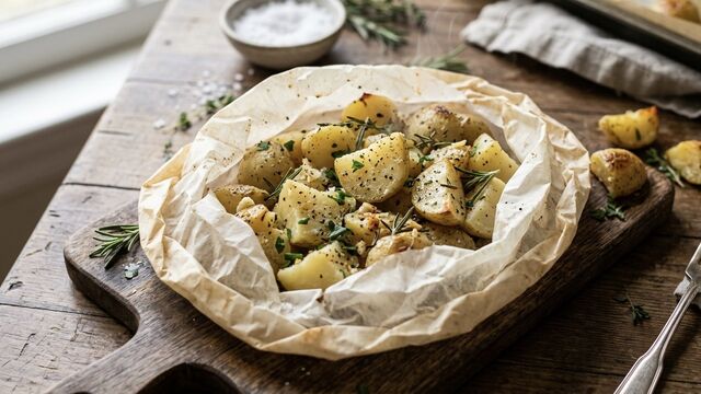 Forget Frying: This Simple Parchment Paper Trick Makes the Fluffiest Potatoes Ever