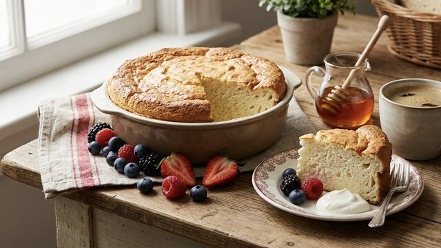 The Flourless Soufflé Secret: This Whipped Cloud-Bake Beats Any Heavy Bakery Cheesecake