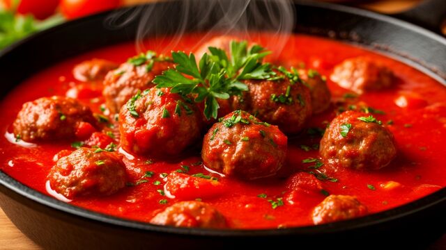 The Ultimate Weeknight Hero: One-Pan Classic Meatballs in a Rich Tomato Sauce
