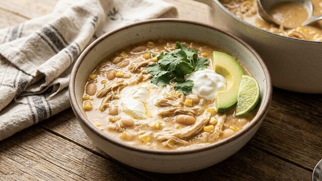 Creamy White Chicken Chili: The Ultimate 30-Minute Cozy Comfort Bowl