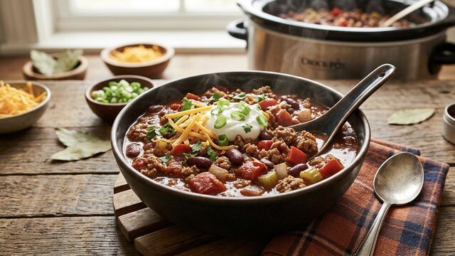 Cozy, Smoky, and Healthy: The Best Slow-Cooker Turkey Chili Formula for Busy Days