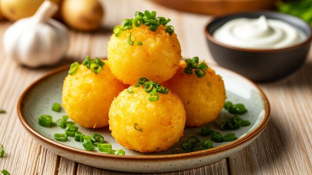 Crispy on the Outside, Gooey on the Inside: The Secret to Perfect Golden Potato Balls with Only 3 Main Ingredients