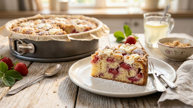Throw Away Your Kitchen Scale: This "12-Spoon" Strawberry Cake Is a Total Summer Game-Changer