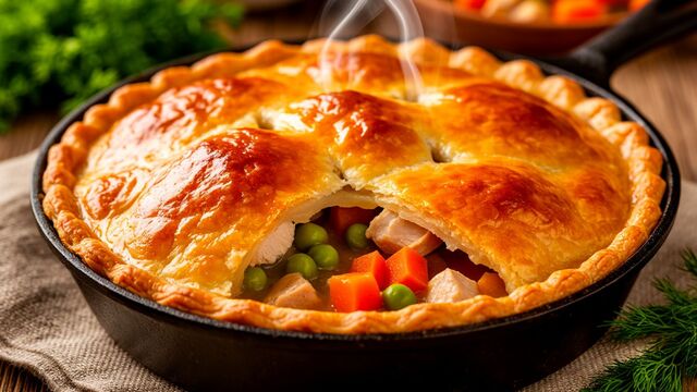 The Golden Crust of Your Dreams: Master This Rich and Hearty American Chicken Pot Pie Recipe