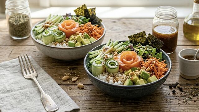 This Vibrant Salmon Poke Bowl Is Your New Ultimate Summer Meal