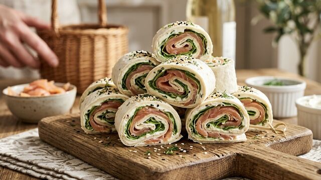 Ditch the Fussy Canapés: This 10-Minute Smoked Trout Pinwheel Rollup Looks Incredible and Requires Zero Effort