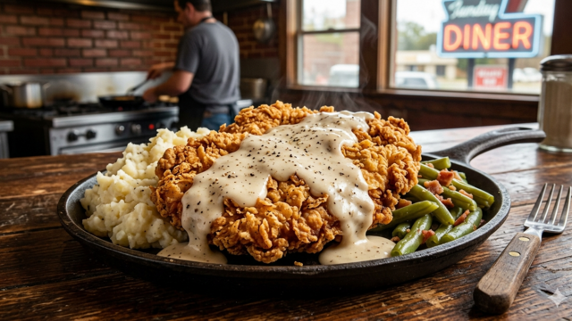 Crunchy, Creamy, and Iconic: How to Master Texas-Style Chicken-Fried Steak at Home