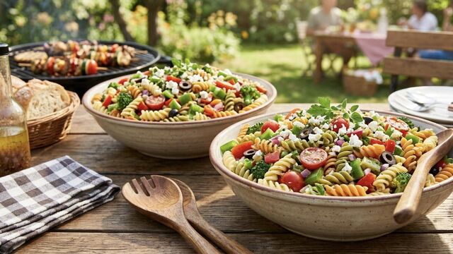 The Ultimate Crowd-Pleasing Italian Pasta Salad: Bright, Tangy, and Loaded with Veggies