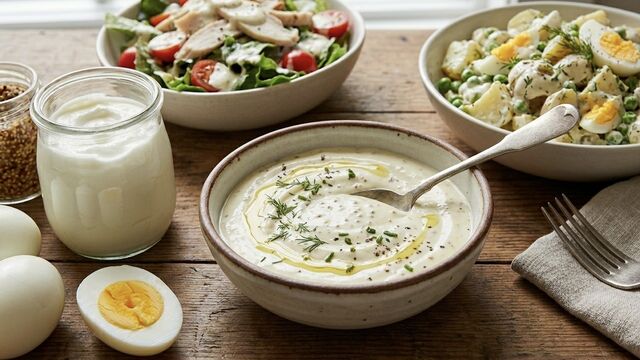 The Genius 2-Ingredient Swap That Totally Replaces Mayo Without Ruining Your Favorite Salads
