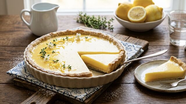 Better Than a Bakery: The Easiest Velvet-Smooth Lemon Tart from Scratch
