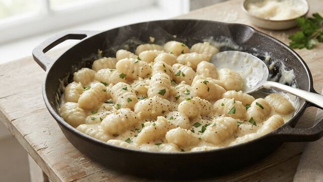Ditch the Mashed Potatoes and Make These Creamy, Pillow-Soft Dumplings Instead