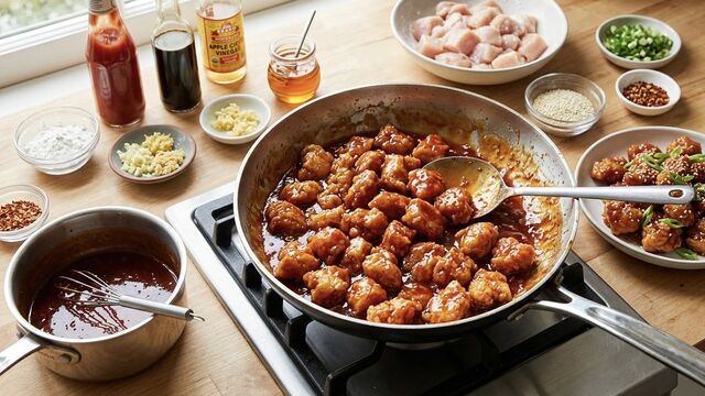This Simple Sweet and Sour Chicken Takes Only 10 Minutes