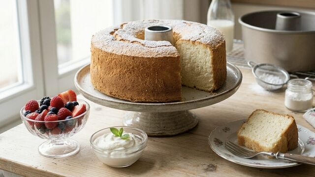 Angel Food Cake: The Heavenly, Cloud-Like Dessert That Rules the Baking World
