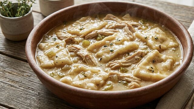 The Deep South Comfort Bowl: Authentic Chicken and Dumplings