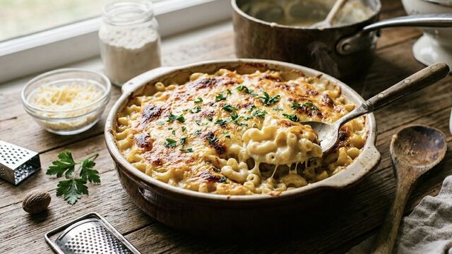 Here’s The Only Authentic 3-Cheese Baked Mac and Cheese Recipe You’ll Ever Need