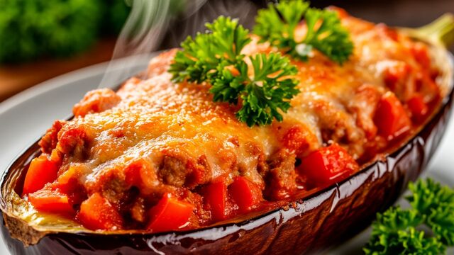 The Guilt-Free Italian Dinner: Cheesy Eggplant and Veal Bake That Won’t Ruin Your Diet