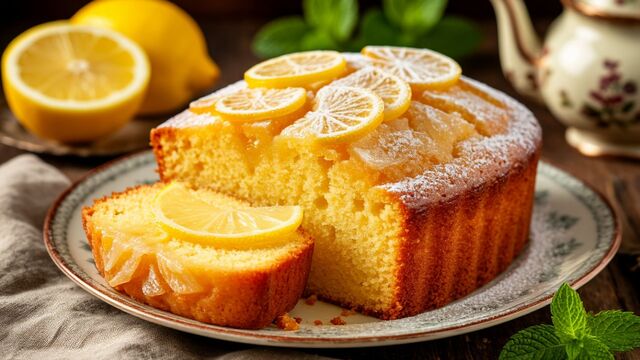 The Simple Secret to an Ultra-Velvety Lemon Pound Cake with a Tangy Glaze