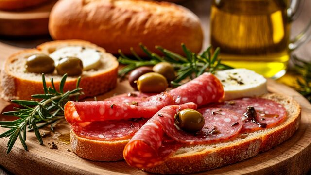 The Perfect Party Snack: How to Turn a Baguette and a Can of Olives into a Fancy Treat