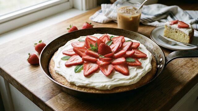 Forget Complicated Summer Baking: Try This Soft Yogurt and Fresh Strawberry Cake Hack with Sweet Cream Cheese Frosting