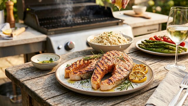 Super Juicy Grilled Lemon Salmon: The Ultimate 20-Minute Dinner