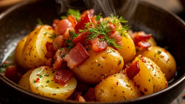 Just One Clove of Garlic: The Simple Dressing That Makes Potatoes Taste Like a 5-Star Meal