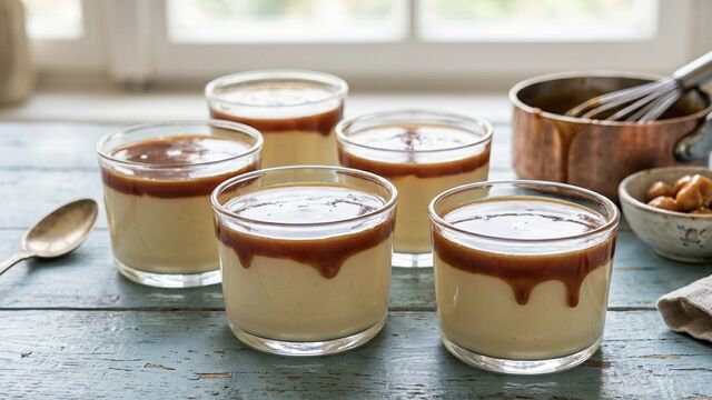 These No-Bake Caramel Pudding Cups Are the Ultimate Easy Summer Dessert Shortcut