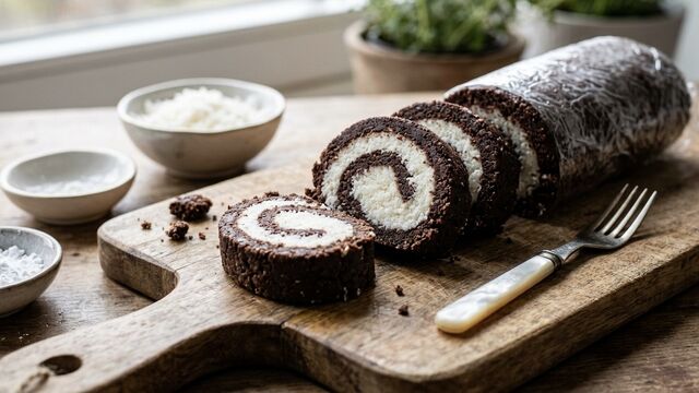 The 15-Minute No-Bake Coconut Roll That Easily Replaces Expensive Candy Bars