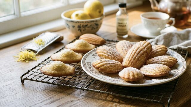 These 15-Minute French Madeleine Cookies Taste Like Soft Pillows of Lemon and Vanilla