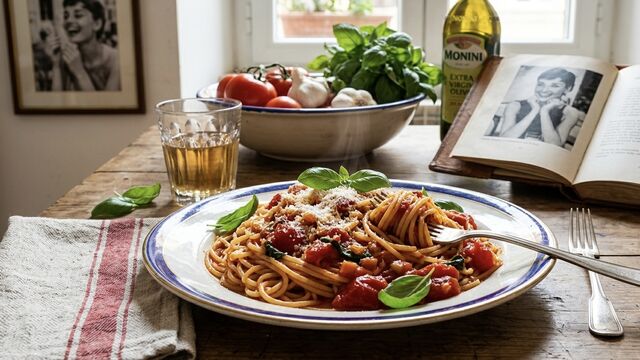Audrey Hepburn’s 15-Minute Spaghetti al Pomodoro That Proves Pasta Belongs in Your Daily Routine
