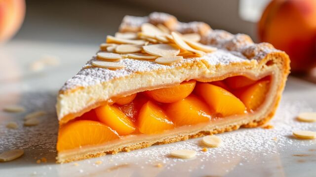 Is This the Perfect Peach Pie? The Secret to Getting a Silky Cream Filling and Juicy Fruit in Every Bite