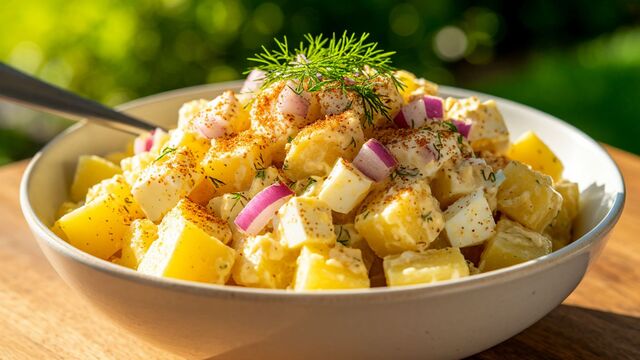 The Only Side Dish You Need: This Classic American Potato Salad Will Steal the Show at Your Next BBQ