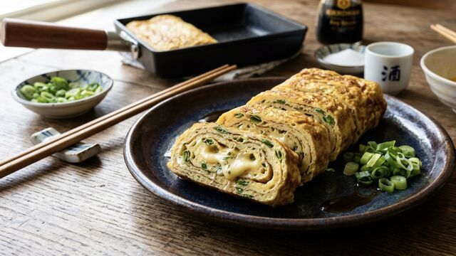 The Ultimate Egg Upgrade: Make This Cheesy, Fluffy Tamagoyaki in Under 10 Minutes