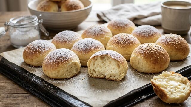 The 7-Minute Dough: How to Make Fluffy Cottage Cheese Buns That Melt in Your Mouth