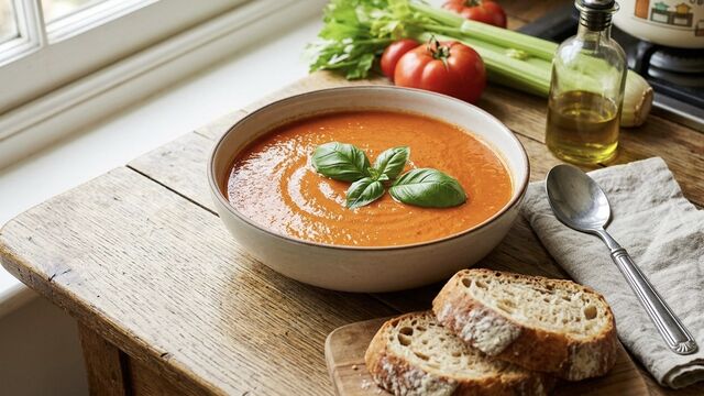Jamie Oliver’s Classic Tomato Soup: A Hearty, Figure-Friendly Lunch Packed with Hidden Veggies