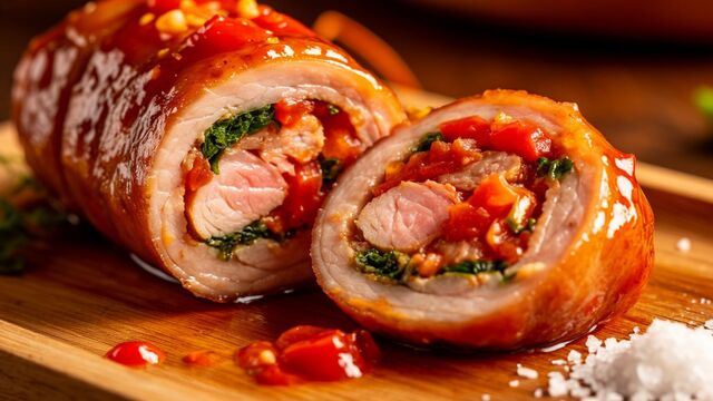 The English Countryside Classic: How to Make Pub-Style Stuffed Pork Rolls That Melt in Your Mouth