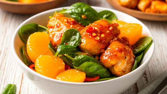 Only 168 Calories! This Zesty Gua Chicken & Orange Salad Is the Ultimate Weight Loss Hack