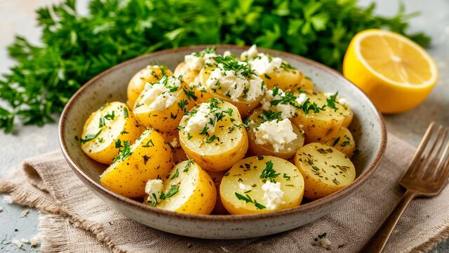 Lighter Than Fries, Tastier Than Mash: The Tangy Greek Potato Secret Your Spring Dinner Needs