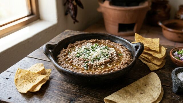 Homemade Frijoles Refritos: This Authentic Refried Beans Recipe is the Perfect Add-on to Any Mexican Dinner