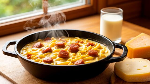 The One-Pan Comfort: Why These Cheesy Sausage Pasta Eggs Exceed All Expectations